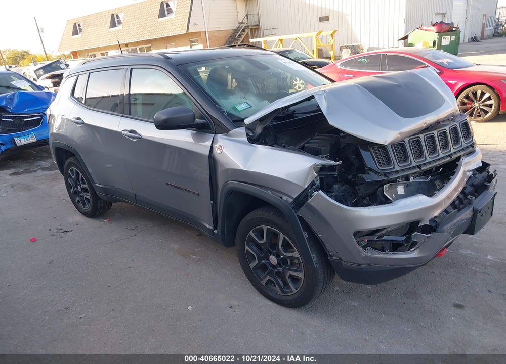 2019 JEEP COMPASS TRAILHAWK 4X4 VIN: 3C4NJDDB0KT688335