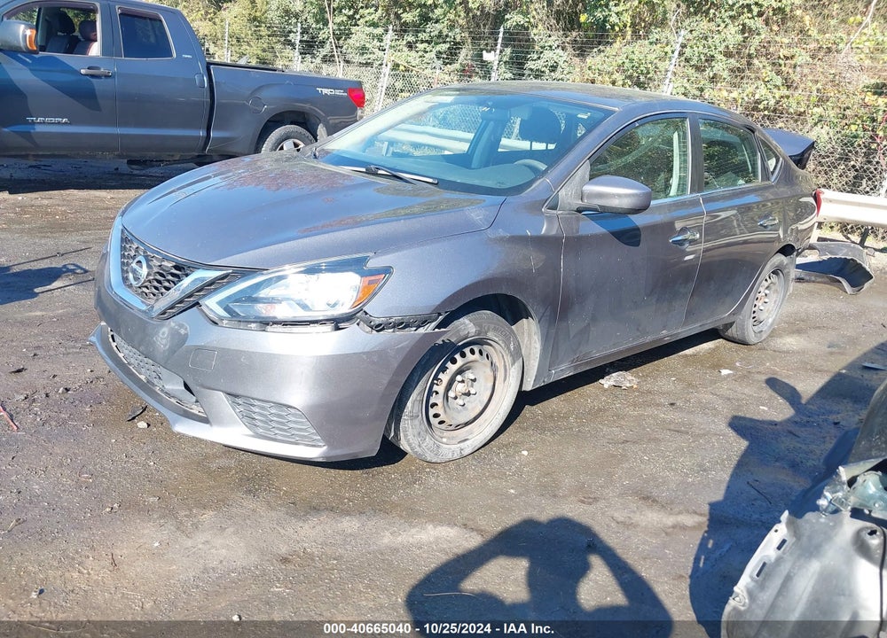 2019 NISSAN SENTRA S VIN: 3N1AB7AP0KY262910