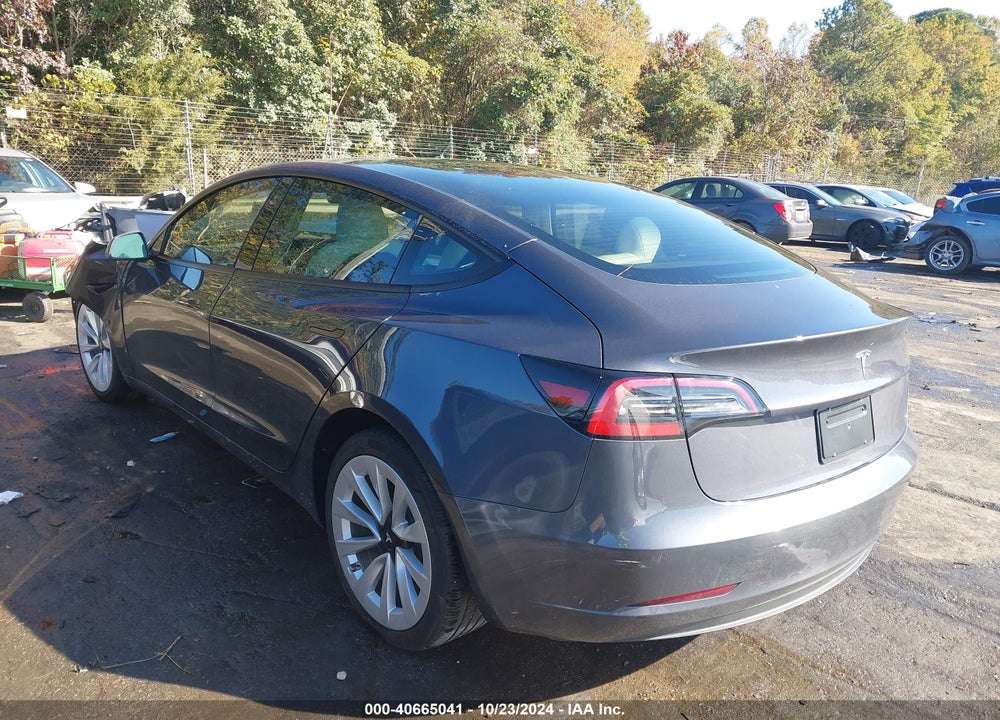 2023 TESLA MODEL 3 REAR-WHEEL DRIVE VIN: 5YJ3E1EA5PF649486