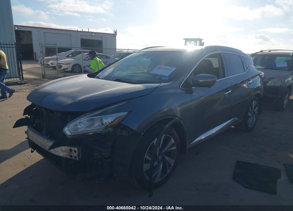 2015 NISSAN MURANO PLATINUM VIN: 5N1AZ2MG8FN200693