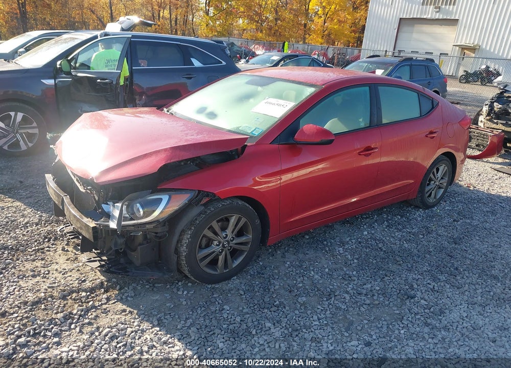 2017 HYUNDAI ELANTRA SE VIN: 5NPD84LF9HH099465