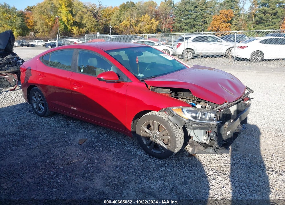 2017 HYUNDAI ELANTRA SE VIN: 5NPD84LF9HH099465