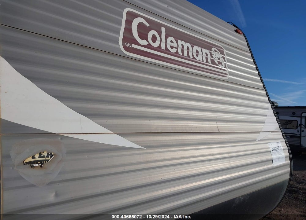 2018 COLEMAN TRAVEL TRAILER VIN: 4YDT3142XJH938674