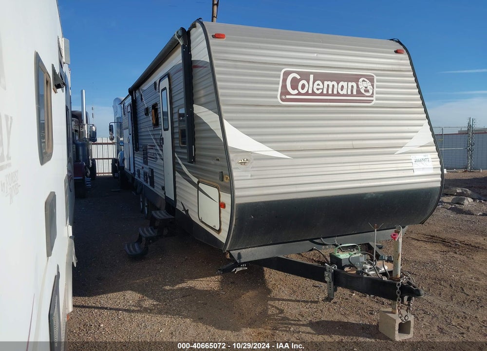 2018 COLEMAN TRAVEL TRAILER VIN: 4YDT3142XJH938674
