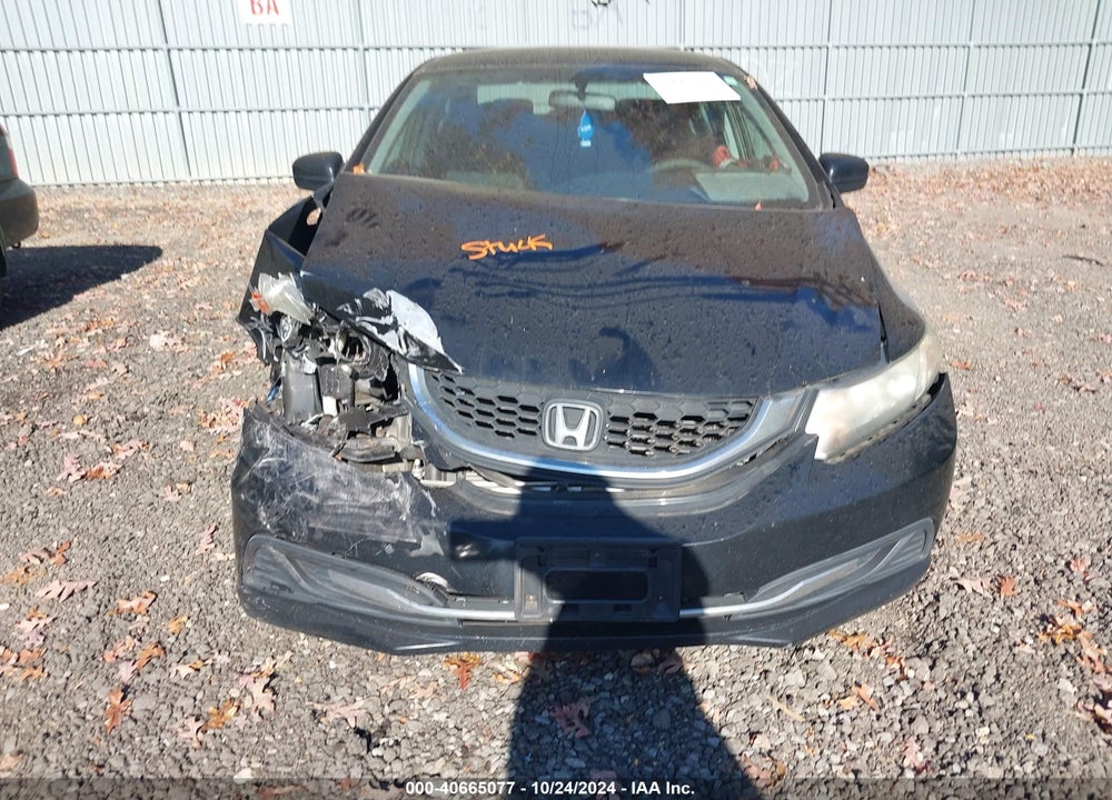 2015 HONDA CIVIC LX VIN: 19XFB2F54FE228859