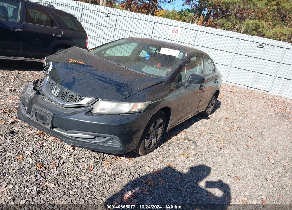2015 HONDA CIVIC LX VIN: 19XFB2F54FE228859
