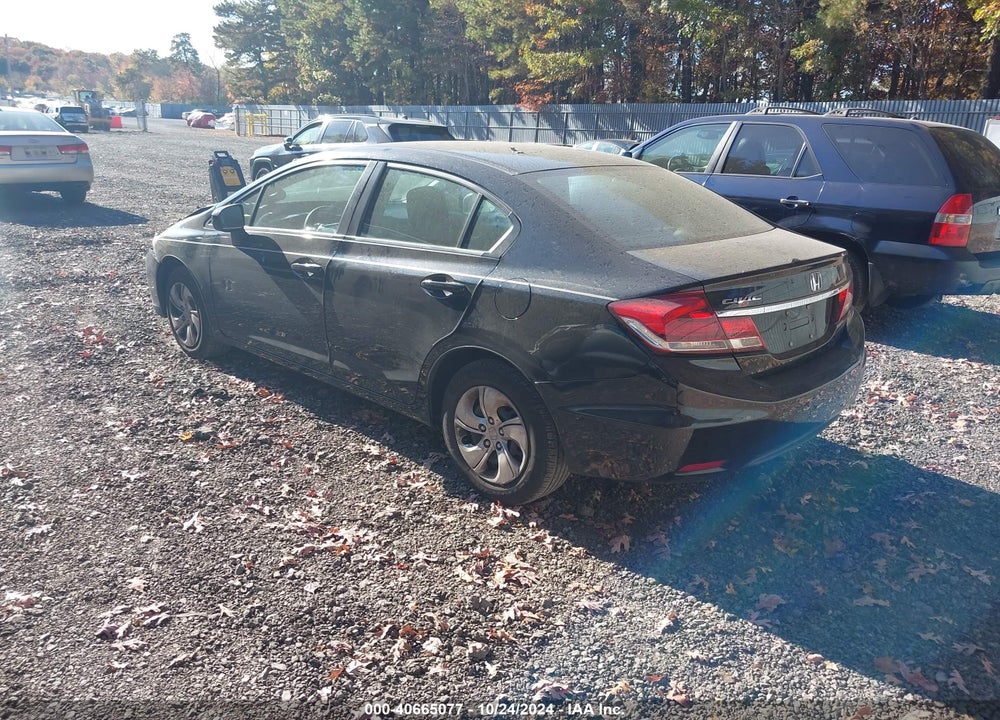 2015 HONDA CIVIC LX VIN: 19XFB2F54FE228859