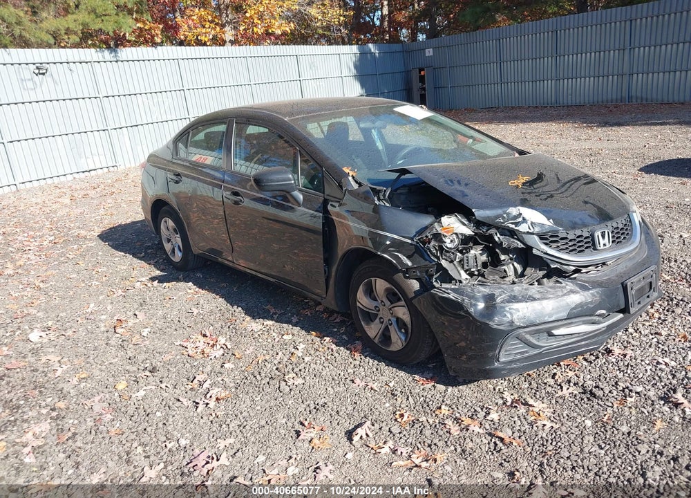 2015 HONDA CIVIC LX VIN: 19XFB2F54FE228859