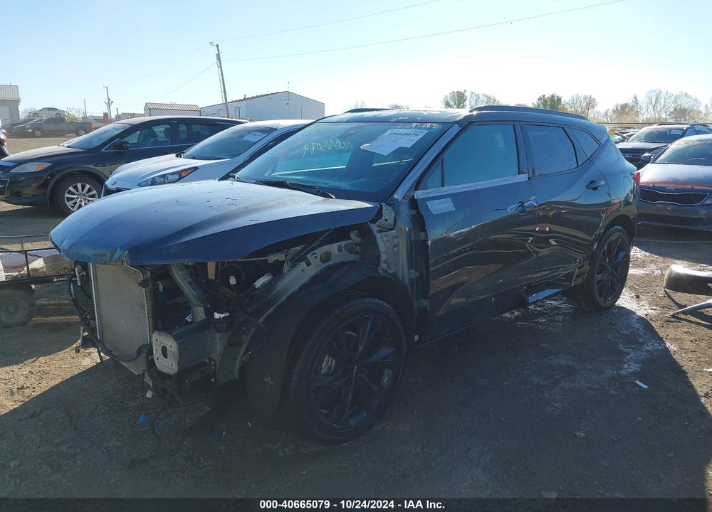2019 CHEVROLET BLAZER RS VIN: 3GNKBERS2KS698344