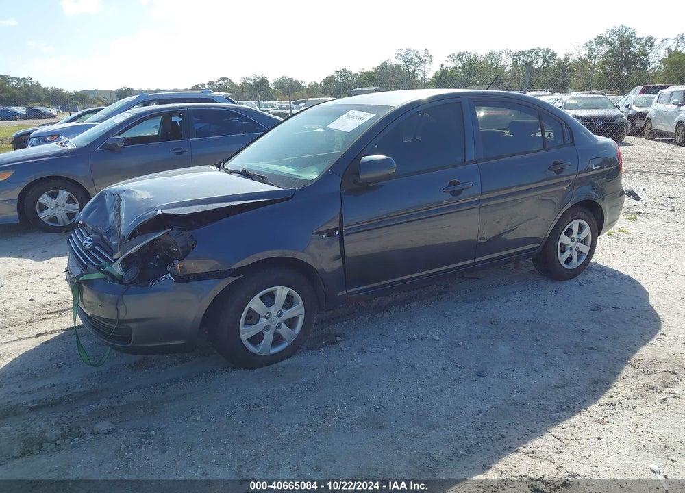 2011 HYUNDAI ACCENT GLS VIN: KMHCN4AC6BU611432