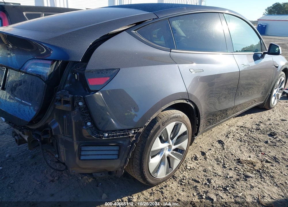 2021 TESLA MODEL Y LONG RANGE DUAL MOTOR ALL-WHEEL DRIVE VIN: 5YJYGDEE1MF176900