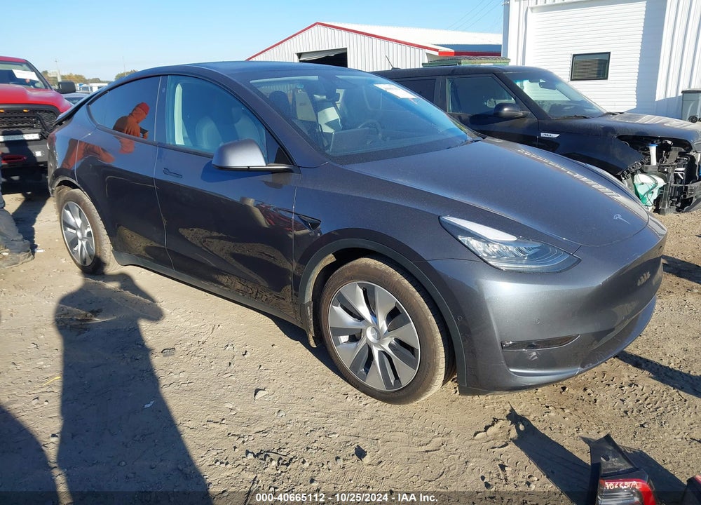 2021 TESLA MODEL Y LONG RANGE DUAL MOTOR ALL-WHEEL DRIVE VIN: 5YJYGDEE1MF176900