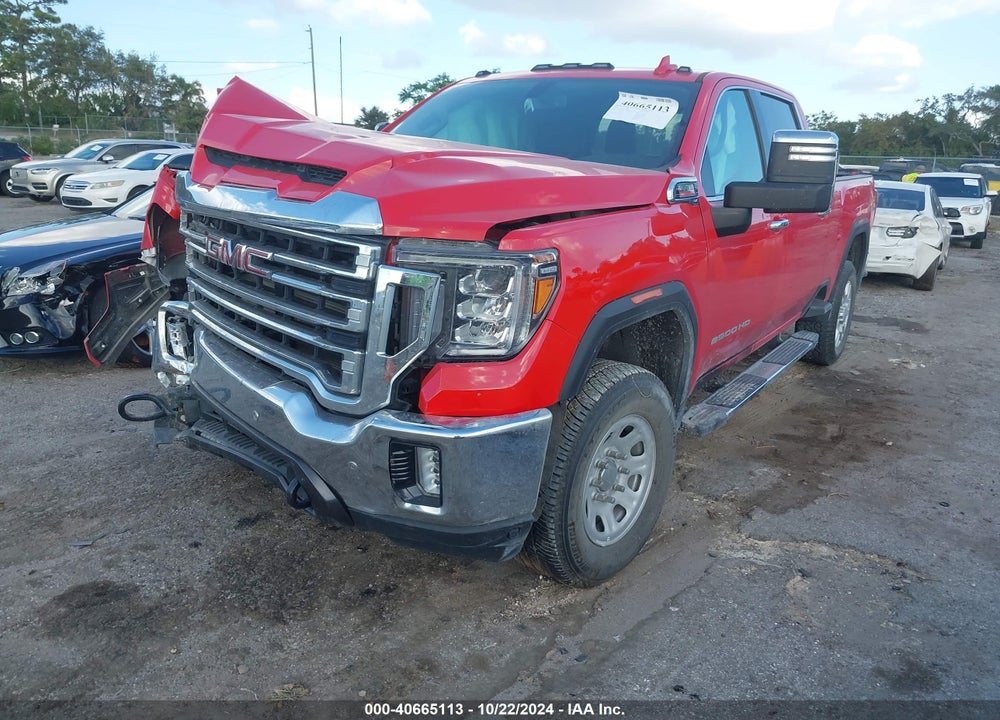 2022 GMC SIERRA 2500HD 4WD  STANDARD BED SLT VIN: 1GT49NEY7NF294908