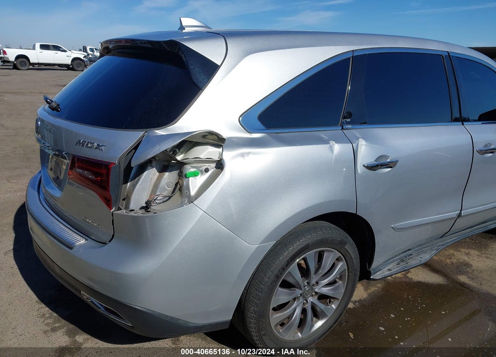2015 ACURA MDX TECHNOLOGY PKG W/ENTERTAINMENT PKG VIN: 5FRYD4H65FB002262