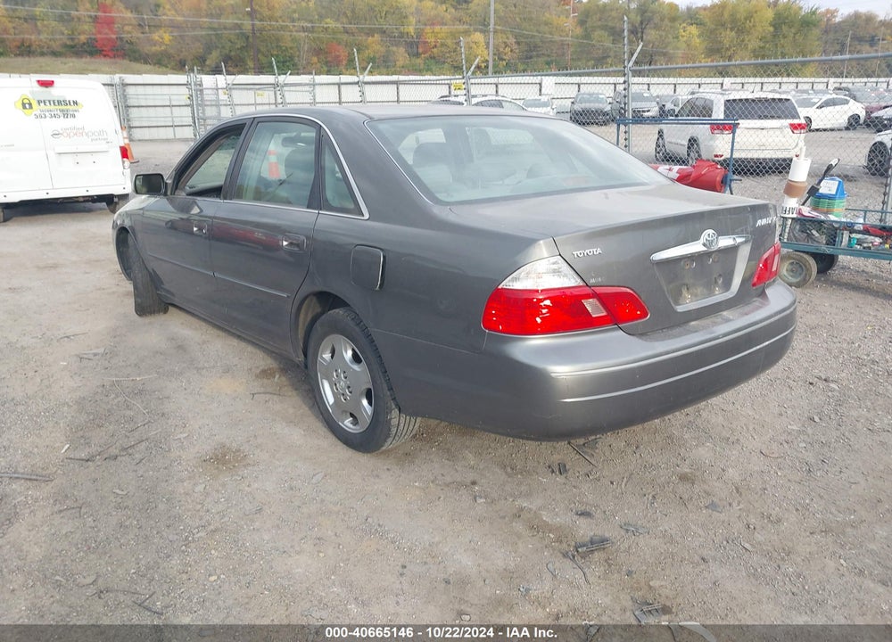 2004 TOYOTA AVALON XLS VIN: 4T1BF28B74U359137