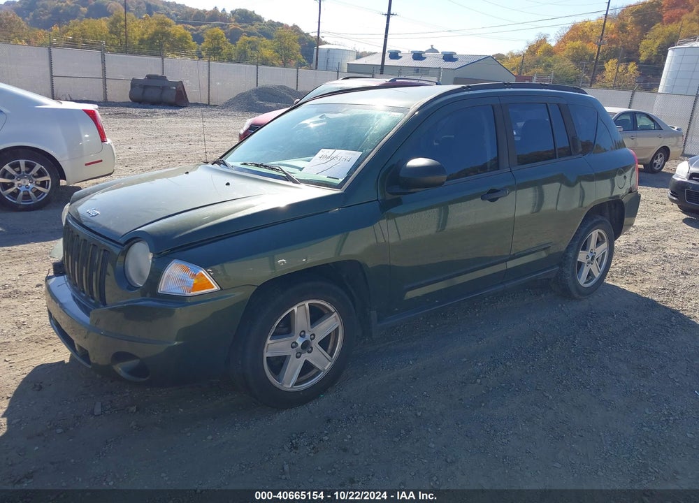 2008 JEEP COMPASS SPORT VIN: 1J8FT47068D792537