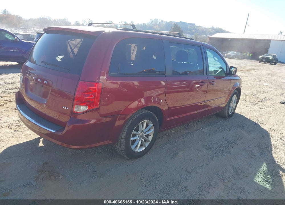 2014 DODGE GRAND CARAVAN SXT VIN: 2C4RDGCG6ER253284