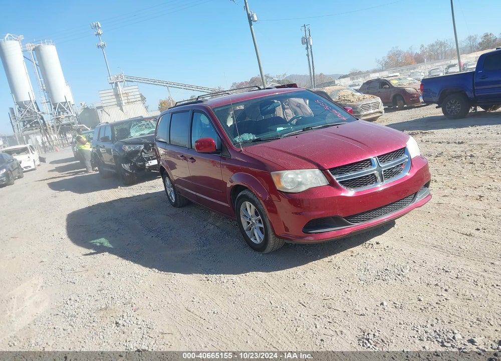 2014 DODGE GRAND CARAVAN SXT VIN: 2C4RDGCG6ER253284