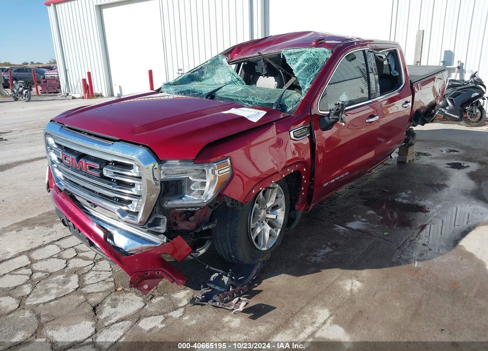 2019 GMC SIERRA 1500 SLT VIN: 3GTU9DEL5KG138956