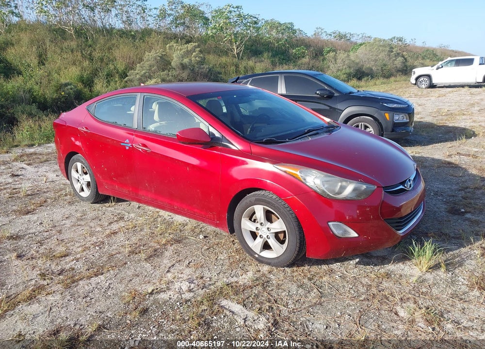 2012 HYUNDAI ELANTRA GLS (ULSAN PLANT) VIN: KMHDH4AE1CU402646