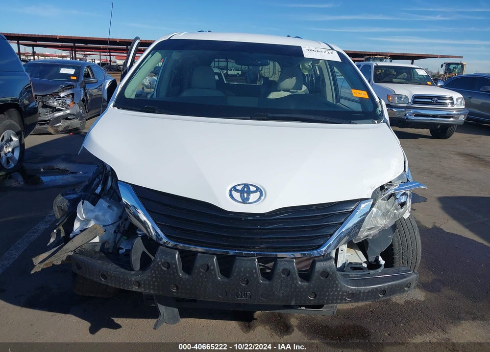 2012 TOYOTA SIENNA LE V6 8 PASSENGER VIN: 5TDKK3DC6CS210614