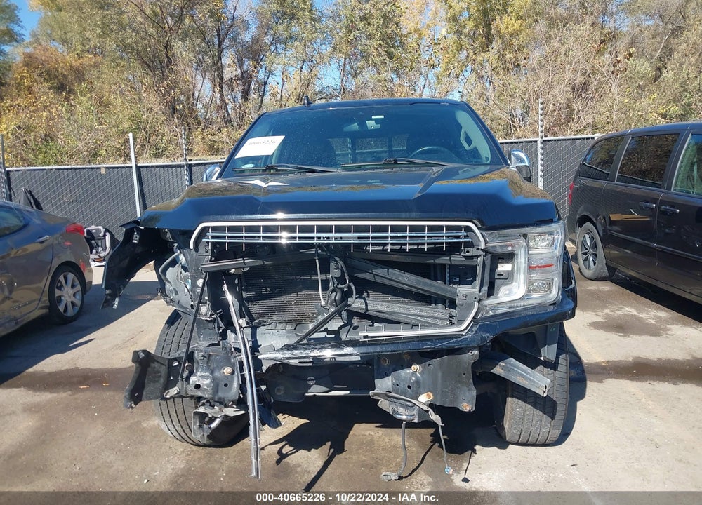 2018 FORD F-150 LARIAT VIN: 1FTEW1E53JKC36517