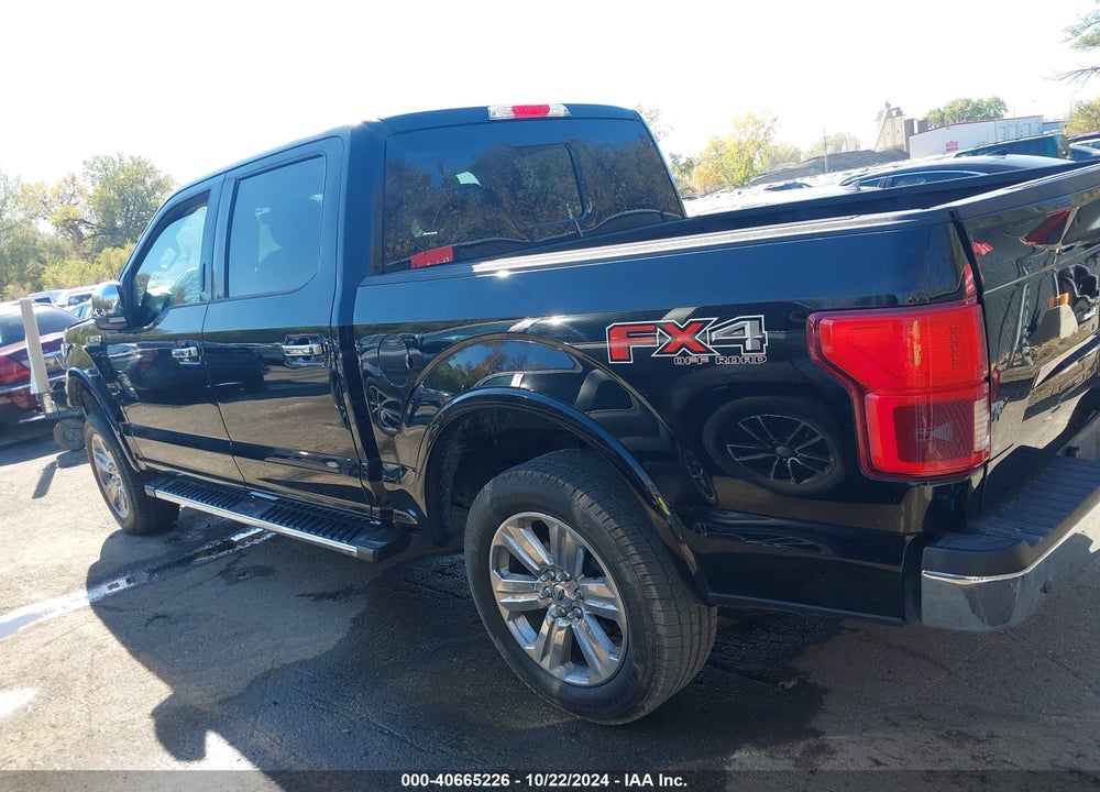 2018 FORD F-150 LARIAT VIN: 1FTEW1E53JKC36517
