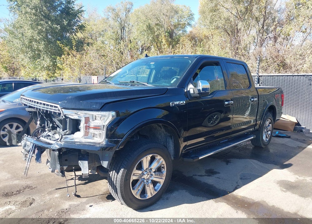 2018 FORD F-150 LARIAT VIN: 1FTEW1E53JKC36517