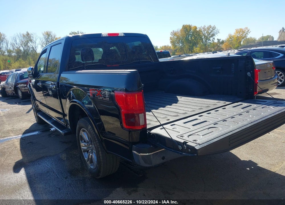 2018 FORD F-150 LARIAT VIN: 1FTEW1E53JKC36517