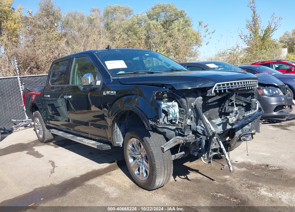2018 FORD F-150 LARIAT VIN: 1FTEW1E53JKC36517