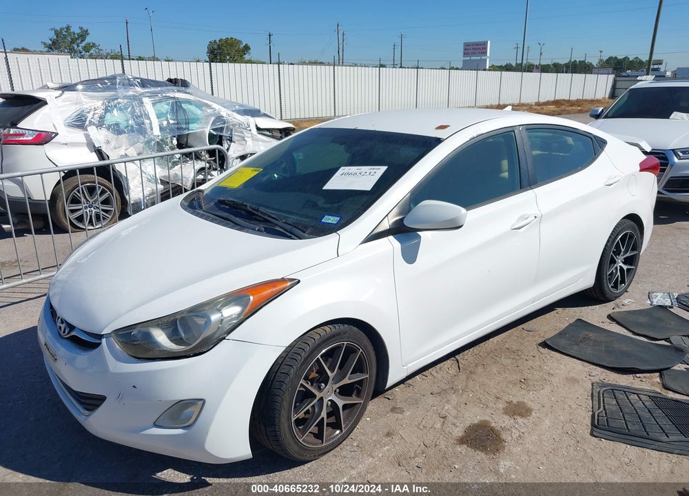 2013 HYUNDAI ELANTRA GLS VIN: 5NPDH4AE3DH241362