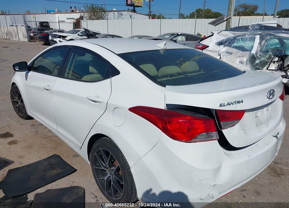 2013 HYUNDAI ELANTRA GLS VIN: 5NPDH4AE3DH241362