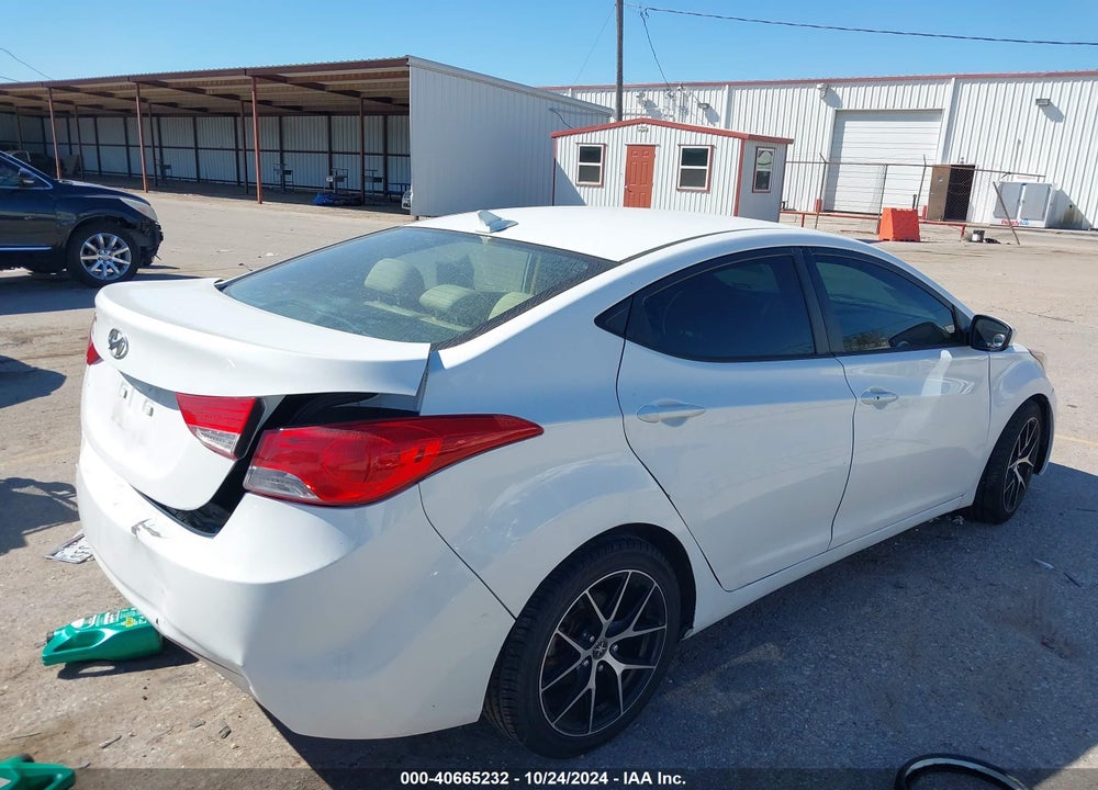 2013 HYUNDAI ELANTRA GLS VIN: 5NPDH4AE3DH241362