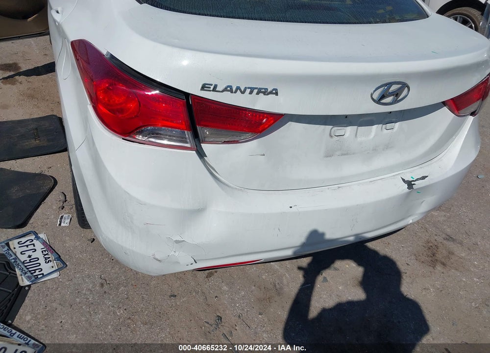 2013 HYUNDAI ELANTRA GLS VIN: 5NPDH4AE3DH241362