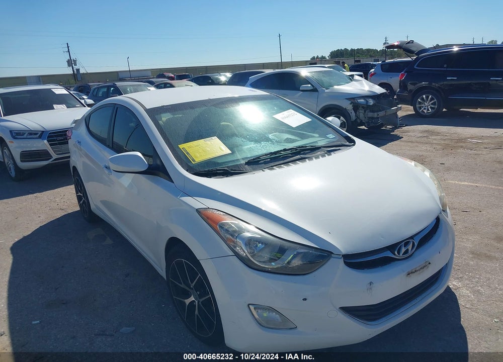 2013 HYUNDAI ELANTRA GLS VIN: 5NPDH4AE3DH241362