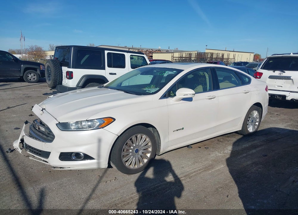 2013 FORD FUSION HYBRID SE VIN: 3FA6P0LU1DR328754