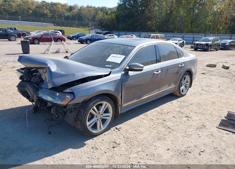 2015 VOLKSWAGEN PASSAT VIN: 1VWBT7A31FC063582