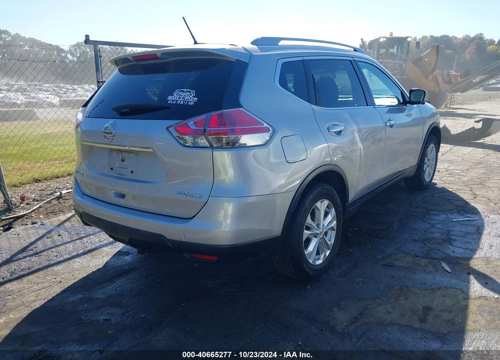 2016 NISSAN ROGUE SV VIN: 5N1AT2MM5GC897082
