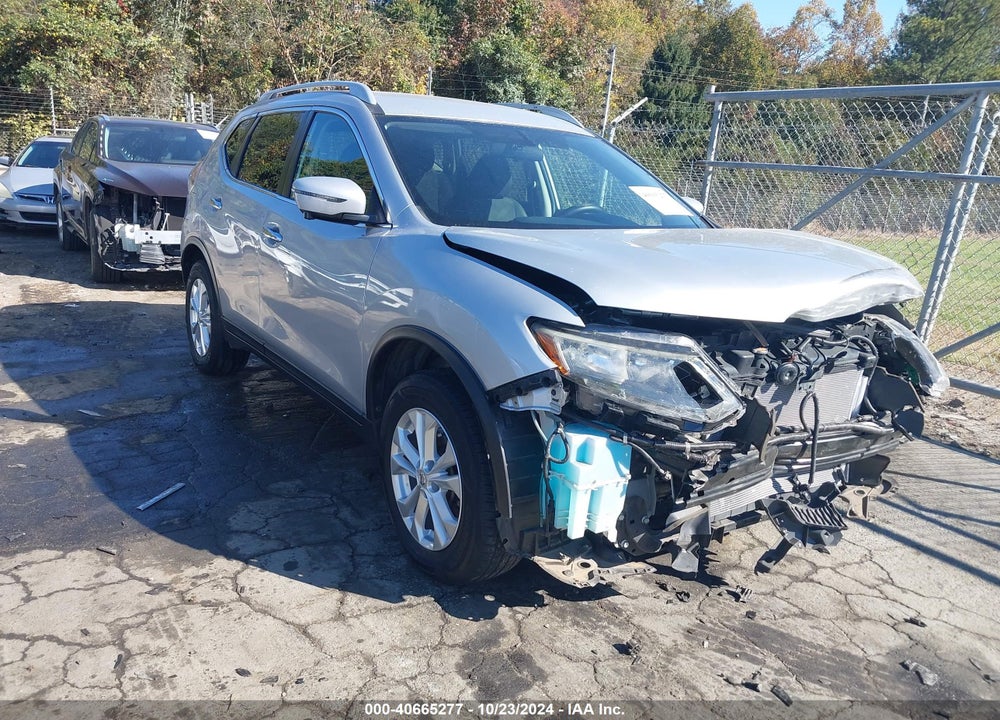 2016 NISSAN ROGUE SV VIN: 5N1AT2MM5GC897082