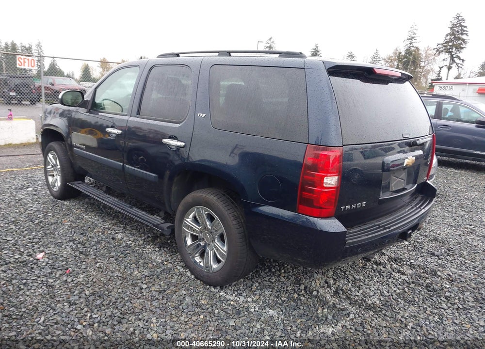 2007 CHEVROLET TAHOE LTZ VIN: 1GNFK130X7J354657