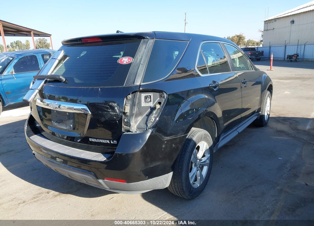 2010 CHEVROLET EQUINOX LS VIN: 2CNALBEW0A6331041