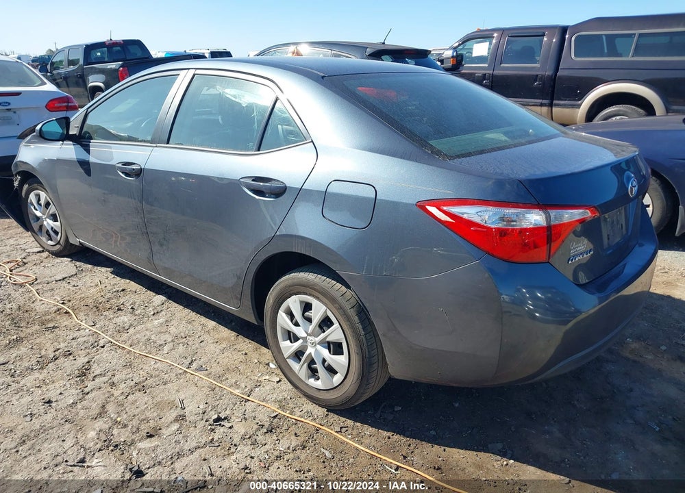 2016 TOYOTA COROLLA L VIN: 2T1BURHE5GC556595