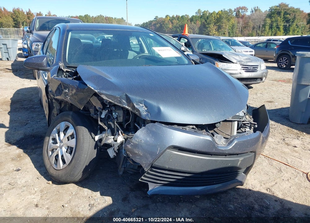 2016 TOYOTA COROLLA L VIN: 2T1BURHE5GC556595