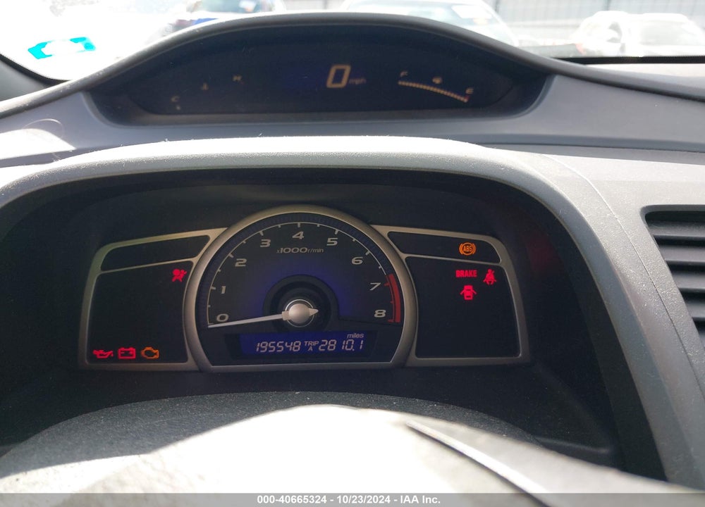 2007 HONDA CIVIC LX VIN: 1HGFA15577L003716