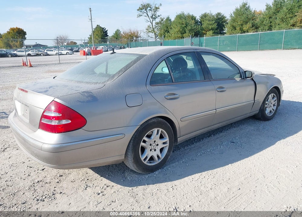 2004 MERCEDES-BENZ E 320 VIN: WDBUF65J94A435926