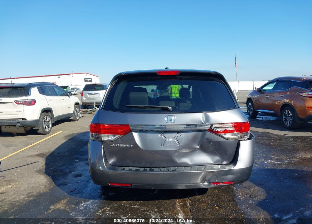 2014 HONDA ODYSSEY EX-L VIN: 5FNRL5H61EB052752