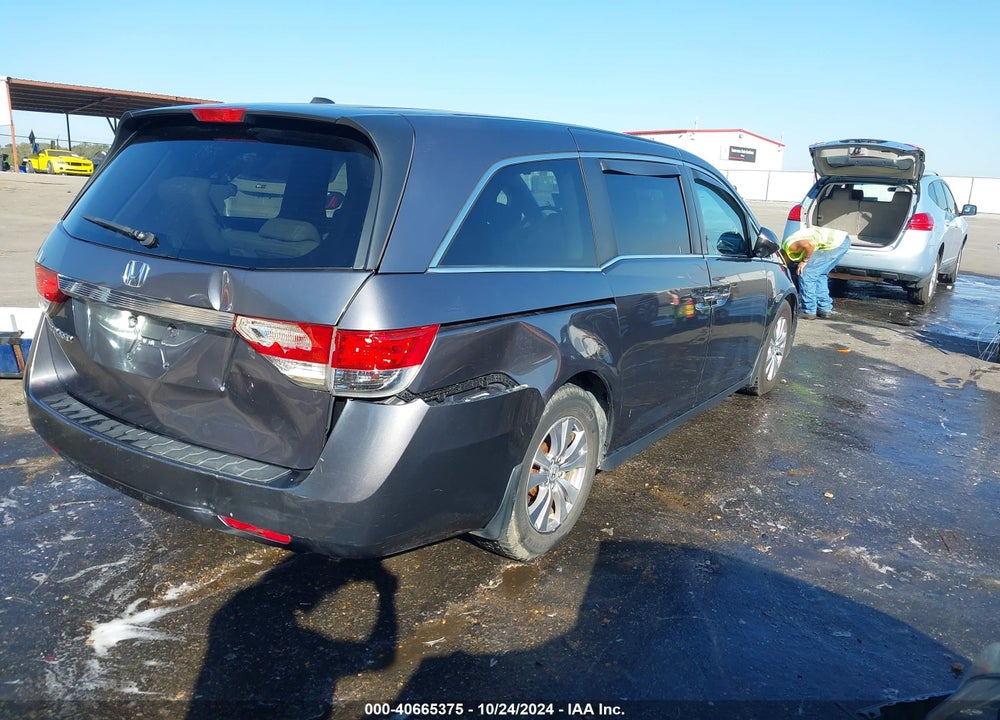 2014 HONDA ODYSSEY EX-L VIN: 5FNRL5H61EB052752