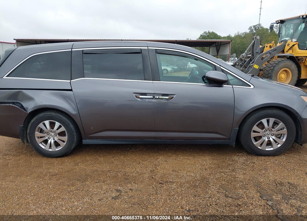 2014 HONDA ODYSSEY EX-L VIN: 5FNRL5H61EB052752