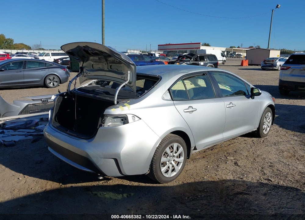 2020 TOYOTA COROLLA LE VIN: JTDEPRAE6LJ098398