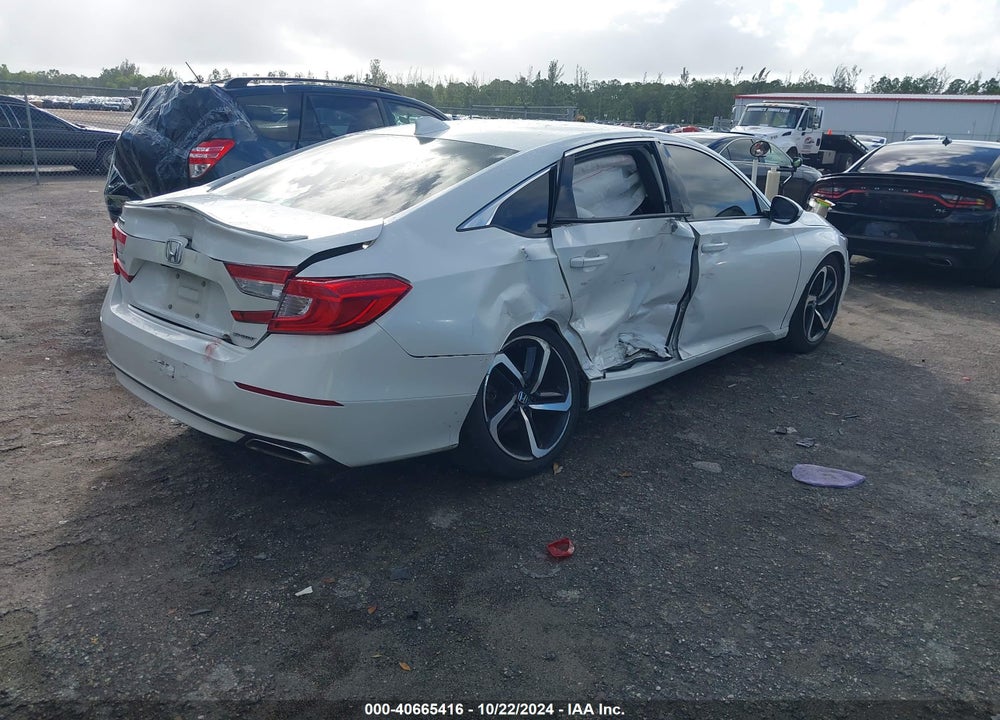 2019 HONDA ACCORD SPORT VIN: 1HGCV1F35KA139383